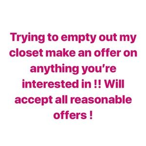 Accepting all reasonable offers